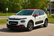 Citroen C3 (III) 2017 1.2 110KM Shine biały kamera, tempomat, CarPlay