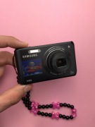 Aparat Samsung DV90 dwa ekrany flip screen cyfrówka analog digicam retro