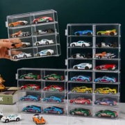 Akrylowe pudełko na hot wheels 8 sztuk