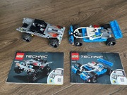 Lego Technic 42090 42091 auta pull back wyścigi