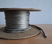 Oplot ekranujący miedziany ocynk na metry 3/6