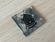 Naszywka - US Army - Command Sergeant Major E-9 (ACU) CSM - (Hook & Loop)