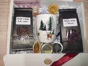 PRO WHITE BOX dla Niej K&H zestaw prezentowy świąteczny kubek jeleń las 