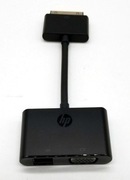 HP Elite Folio Dock Connector Ethernet & VGA Adapter (P/N 742512-001)