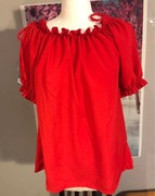 Czerwona bluzka biust 95 uniwersalna