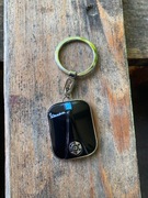 Oryginalny czarny brelok do kluczy Vespa