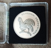 100 zł 1980 r. Głuszec - Ochrona Środowiska