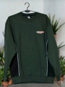 Zielona bluza męska. Rozmiar M ocieplana 