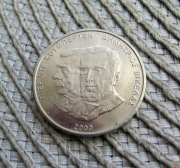 Grecja 500 Drachm 2000r Olimpiada - Prezydennt Vikelas i baron De Coubertin