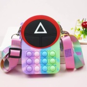 POP IT Squid game torebka saszetka portfel