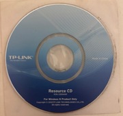 TP-LINK STEROWNIKI + OPROGRAMOWANIE P/N CD104A9 RESOURCE CD PŁYTA MINI CD