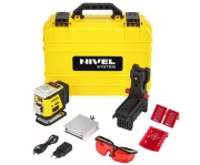 Laser krzyżowy Nivel System CL3R - wiązka czerwona 3 x 360°, stan sklepowy