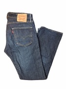 Piękne Niebieskie Spodnie Levis 504 W31 L32 denim dżins jeans diesel