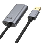 UNITEK Y-272 PRZEDŁUŻACZ 10m AKTYWNY USB 2.0 KABEL GOLD