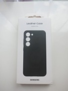 Etui skórzane SAMSUNG S23 Leather Case, plomby, model EF-VS911LBEGWW