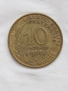 095 Francja 10 centymów, 1968