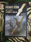 Mitsubishi A6M3 Zero, Kartonowy Arsenał, wyd. A. Haliński 4/2011, model