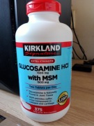 KIRKLAND GLUKOZAMINA HCI 1500mg MSM 1500mg 375 szt
