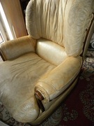 Fotel skórzany.Toruń. 