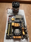 Płyta główna Asus P5Q+ Ram 4GB+ Chlodzenie+ Intel Q6600