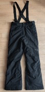 Dziecięce spodnie narciarskie z szelkami. Z membraną 15000. Rozmiar 164.