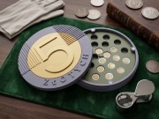 Unikalne Pudełko na 25 Monet 5 zł Kolekcjonerskich – Kształt Monety! 