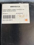 Micron - tłumik wydechu Honda CB600F Hornet 2