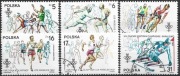 Igrzyska Olimpijskie 1984 Sarajewo Los Angeles Fi 2765-70 kasowane
