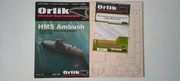 HMS Ambush 1:200 Orlik + wręgi