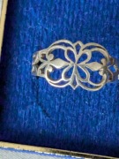 Warmet pierścionek srebro 