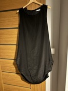 czarna jedwabna sukienka do kolan bohoboco