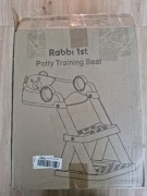 Rabbit 1st Potty Training Seatregulowane krzesełko do toalety dla dzieci. 