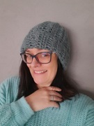 Czapka zimowa 2w1 z wełny merynosa