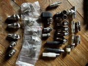 Gniazda wtyki łączniki antenowe, BNC różne rodzaje TELMOR