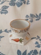 Porcelanowy antyczny kieliszek na jajko LIMOGES