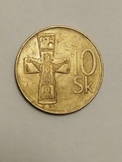 Sprzedam monetę Słowacja 10 koron 1993r. db.