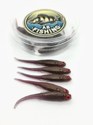 Sharp Minnow 45mm 5szt AB Fishing TikTok kolor motor oil brown pink  
