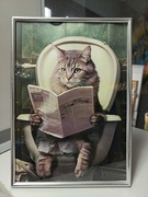 Ramka a4 z plakatem - kot