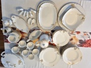 Ćmielów Rococo Anna 7830 komplet obiadowy i kawowy