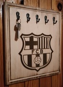 Uchwyt wieszak na klucze FC Barcelona