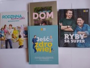 4 x Kuchnia Lidla, Ryby są super, Jeść zdrowiej, Dom.