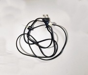 Kabel zasilający 230V.  1,8m z dławikiem przepustowym.