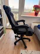 Fotel gamingowy czarny 