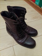 Buty zimowe męskie skóra naturalna rozmiar 40