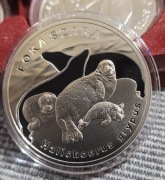 20 zł srebro foka szara moneta ag