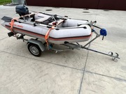 Ponton KOLIBRI - 300D silnik YAMAHA 6km z przyczepką 