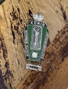 Odznaka „König” (Króla Strzelców) z niemieckiego bractwa strzeleckiego