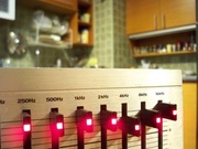 Nasadka nakładka na suwak + LED korektor equalizer