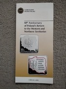 Folder 80 rocznica Powrotu Polski Na Ziemie Zachodnie I Północne 