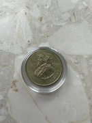 2 zł 1996 Zygmunt II August – Nordic Gold – kapsel – bardzo dobry stan